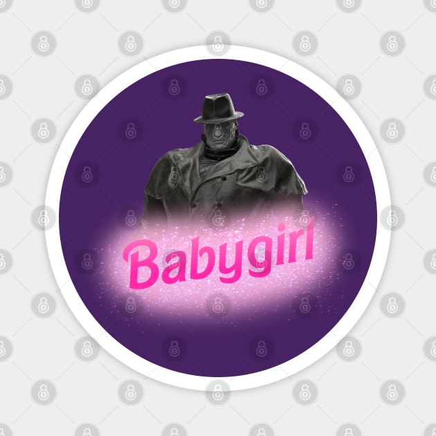 Mr X Babygirl Magnet by whizz0